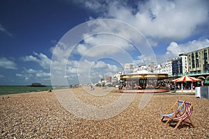 brighton beach seaside summer sky uk