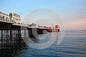 Brighton Pier Evening photo