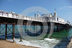 Brighton Pier On Hottest Day Of The Year