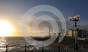 Brighton Pier - sunset