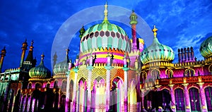 Brighton`s Royal Pavilion, Brighton Festival, 2016, U.K.
