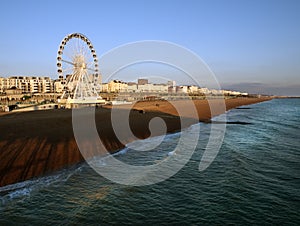 Brighton seafront UK photo