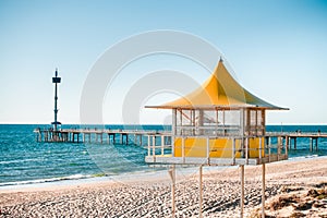 Brighton surf life saving tower, South Australia