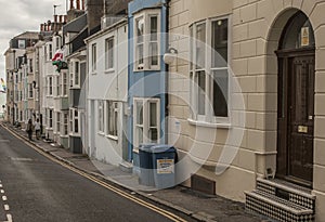 Brighton town - a street.