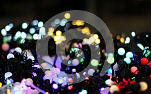 Brights LED lights Christmas garland