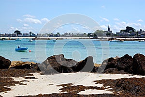 Brignogan bay, bretagne, france