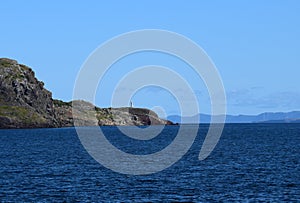 Brigus lighthouse, Conception Bay coastline NL Canada