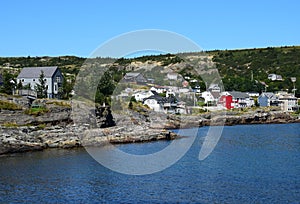 Brigus village, Conception Bay coastline NL Canada