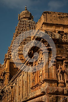 Brihadeeswara Hindu Temple, Thanjavur, Tamil Nadu, India