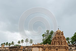 Brihadeeswara Temple in Tanjore, Tamil Nadu, South India