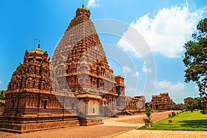 Brihadeeswara Temple in Thanjavur, Tamil Nadu, India. photo