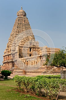 Brihadeeswarar Temple in India