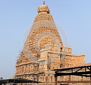 Brihadeeswarar temple in Thanjavur, Tamil nadu