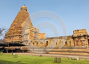 Brihadeeswarar temple in Thanjavur, Tamil nadu