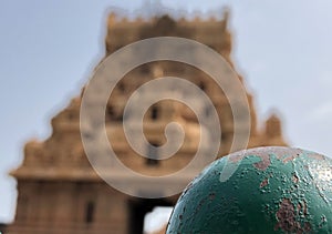 Brihadeeswarar temple in Thanjavur, Tamil nadu