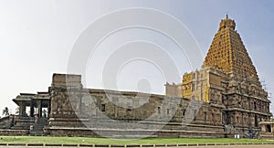 Brihadeeswarar temple in Thanjavur, Tamil nadu