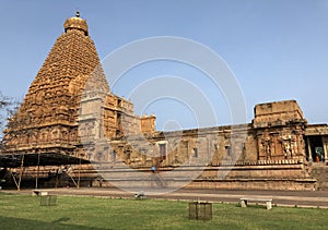 Brihadeeswarar temple in Thanjavur, Tamil nadu