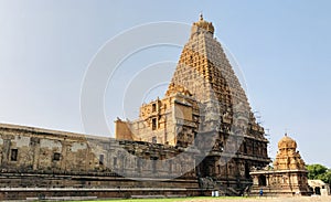Brihadeeswarar temple in Thanjavur, Tamil nadu