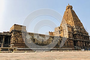 Brihadeeswarar temple in Thanjavur, Tamil nadu