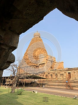 Brihadeeswarar temple in Thanjavur, Tamil nadu