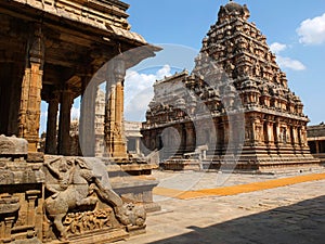 Brihadeshwara Temple at Thanjavur