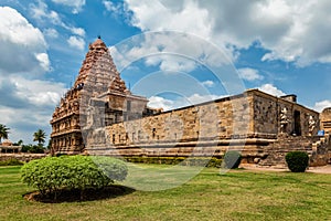 Gangai Konda Cholapuram Temple one of great Chola temples. Tamil Nadu, India photo