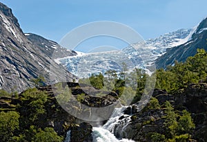 Briksdal glacier