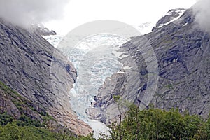 Briksdalesbreen Sogn og Fjordane Norway.