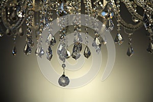 Brilant cut glass chandelier photo