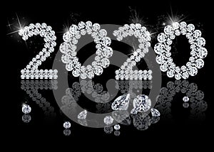 Brilliant Diamonds Luxury New Year 2020