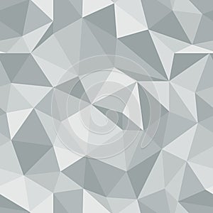 Brilliant seamless pattern. Diamond triangle vector background.