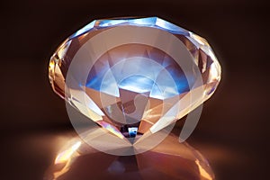 Brilliant shiny diamond