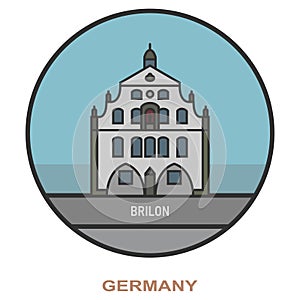Brilon. Cities and towns in Germany