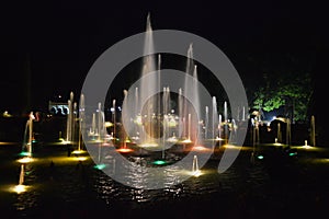 Brindavan Gardens, Krishnarajasagara dam, Mysore, Karnataka