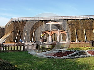 Brine Park of Inowroclaw, famous helth recovery center in Poland