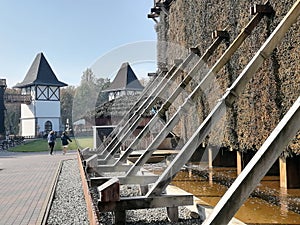 Brine Park of Inowroclaw, famous helth recovery center in Poland