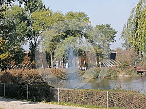 Brine Park of Inowroclaw, famous helth recovery center in Poland