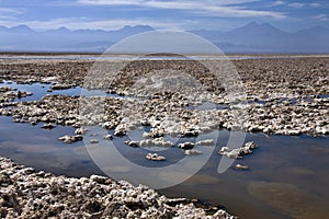 Brine pool - Atacama Salt Flats - Chile