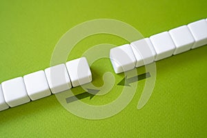 Bring the gaps. Reunification and accession.