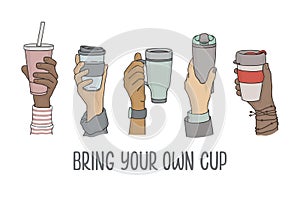 Bring your own cup photo