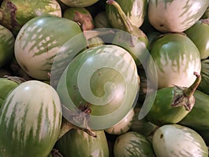 Bringles are one of the commen vegetable in india.