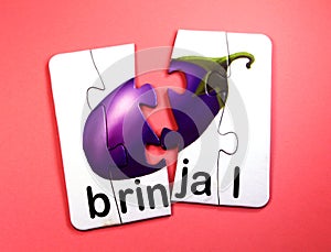 Brinjal in puzzle