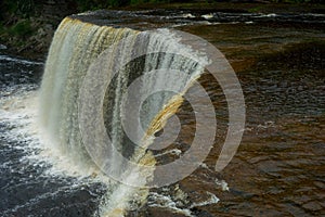 At the brink of Tahquamenon Falls