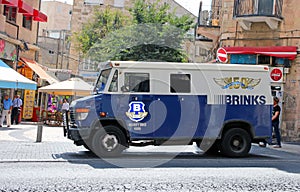 Brinks armored Truck