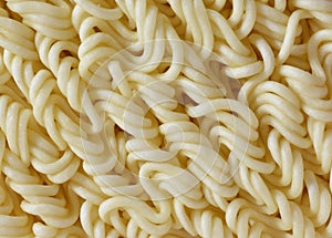 Briquette of the twisting egg noodles