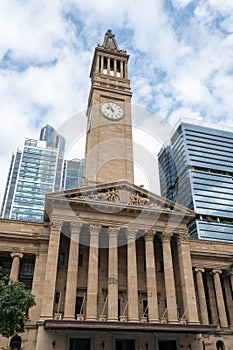 Brisbane City Hall Clock Tower in Australia