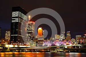 Brisbane City At Night