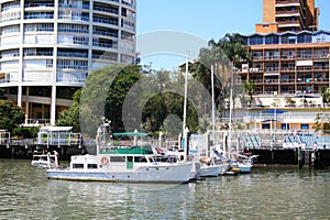 Brisbane City River Side