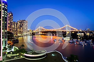 Brisbane City Storey Bridge Queensland Australia