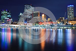 Brisbane at night photo